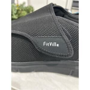 FitVille Marca Men’s Orthopedic Walking Shoes Size 12.5 EEW